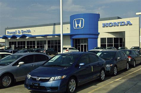 Honda russell and smith houston - Find your new or used Honda in Houston at Russell & Smith Honda. Our Honda dealership always has a wide selection and low prices. We've served hundreds of customers near Pasadena, Sugar Land and Missouri City. Location & Directions for Russell & Smith Honda. 2900 S Loop W, Houston, TX 77054